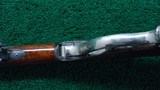 ONE OF A KIND FACTORY ENGRAVED WINCHESTER LO-WALL SCHUETZEN RIFLE - 12 of 25