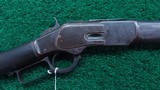 VERY INTERESTING WINCHESTER MODEL 1873 SADDLE RING CARBINE IN CALIBER 44-40 SRC - 1 of 17