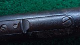 VERY INTERESTING WINCHESTER MODEL 1873 SADDLE RING CARBINE IN CALIBER 44-40 SRC - 9 of 17