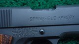 SPRINGFIELD ARMORY GI MILSPEC 1911 A1 IN 45ACP - 6 of 17