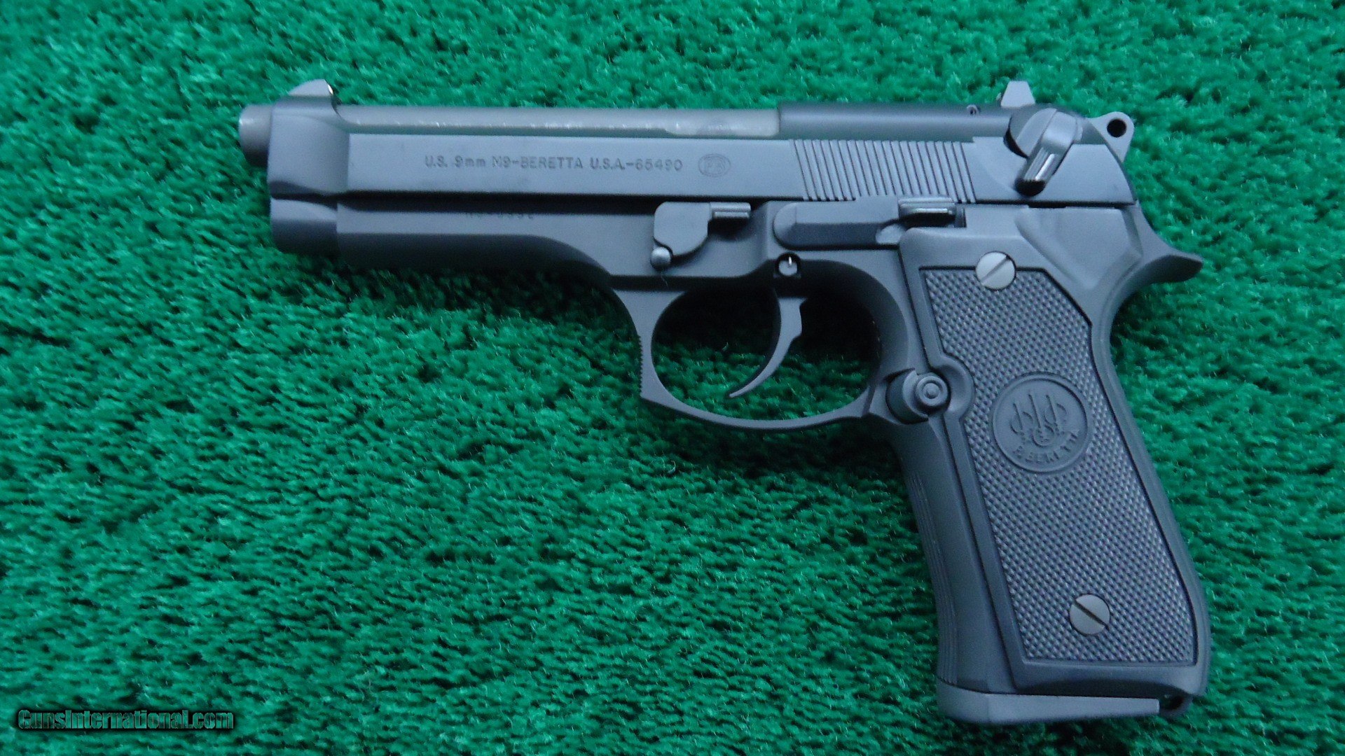 BERETTA M9 SPECIAL EDITION SEMI-AUTO 9MM WITH BOX AND ACCESSORIES