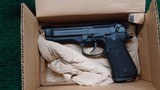 BERETTA M9 SPECIAL EDITION
SEMI-AUTO 9MM WITH BOX AND ACCESSORIES - 20 of 23