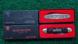 TWO WINCHESTER COLLECTIBLE FOLDING POCKET KNIVES - 1 of 5