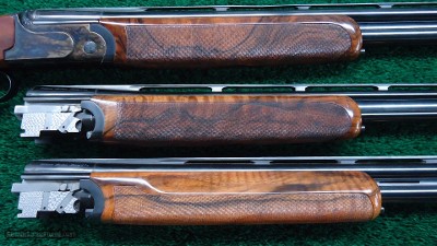 CASED RIZZINI 3-BARREL SET OF 20 GAUGE 20 GAUGE AND 410 - Image 10 of 23