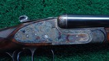 DOUBLE CASE SET OF FRANCOTTE BEST GRADE 410 DOUBLE BARREL SHOTGUNS - 7 of 24