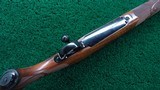 PROTOTYPE FEATHER WEIGHT WINCHESTER MODEL 70 RIFLE IN CALIBER 308 - 3 of 20