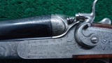BEAUTIFUL SIDE LOCK DOUBLE BARREL HAMMER SHOTGUN BY ARMI F.LLI POLI - 8 of 25