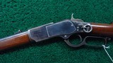 WINCHESTER FIRST MODEL 1873 SADDLE RING CARBINE IN CALIBER 44-40 - 2 of 17