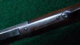 WINCHESTER FIRST MODEL 73 RIFLE WITH SPECIAL ORDER 30 INCH ROUND BARREL - 8 of 20