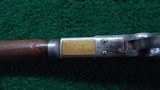 WINCHESTER FIRST MODEL 73 RIFLE WITH SPECIAL ORDER 30 INCH ROUND BARREL - 11 of 20