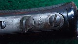 WINCHESTER 1873 DELUXE RIFLE WITH SPECIAL ORDER HALF OCTAGON BARREL - 13 of 18