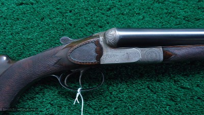 FRANCOTTE 12 GAUGE SIDE BY SIDE SHOTGUN