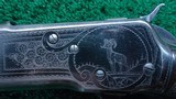 FACTORY ENGRAVED WINCHESTER MODEL 53 TAKEDOWN RIFLE IN CALIBER 32-20 - 8 of 23