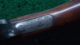 REMINGTON MODEL 14 FACTORY ENGRAVED GOLD INLAID RIFLE IN CALIBER 35 REMINGTON - 16 of 25