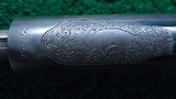 REMINGTON MODEL 14 FACTORY ENGRAVED GOLD INLAID RIFLE IN CALIBER 35 REMINGTON - 13 of 25