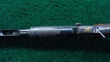 REMINGTON MODEL 14 FACTORY ENGRAVED GOLD INLAID RIFLE IN CALIBER 35 REMINGTON - 11 of 25