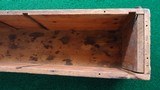 WINCHESTER MODEL 1892 SPORTING RIFLES SHIPPING CRATE - 5 of 9