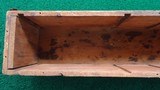 WINCHESTER MODEL 1892 SPORTING RIFLES SHIPPING CRATE - 4 of 9