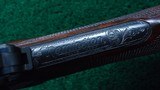 REMINGTON F GRADE FACTORY ENGRAVED MODEL 8 DELUXE RIFLE - 11 of 25