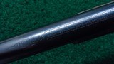 REMINGTON F GRADE FACTORY ENGRAVED MODEL 8 DELUXE RIFLE - 18 of 25