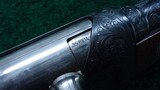 REMINGTON F GRADE FACTORY ENGRAVED MODEL 8 DELUXE RIFLE - 6 of 25