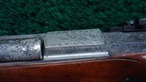 FACTORY EXHIBITION REMINGTON KEENE DELUXE ENGRAVED RIFLE - 14 of 21