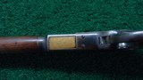 WINCHESTER MODEL 1873 RIFLE WITH A VERY RARE 34 INCH OCTAGON BARREL - 11 of 21