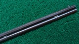 WINCHESTER MODEL 1873 RIFLE WITH A VERY RARE 34 INCH OCTAGON BARREL - 12 of 21