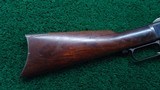 WINCHESTER MODEL 1873 RIFLE WITH A VERY RARE 34 INCH OCTAGON BARREL - 19 of 21