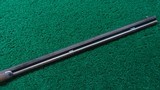 WINCHESTER MODEL 1873 RIFLE WITH A VERY RARE 34 INCH OCTAGON BARREL - 7 of 21