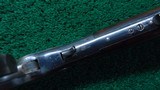 WINCHESTER MODEL 1873 RIFLE WITH A VERY RARE 34 INCH OCTAGON BARREL - 9 of 21
