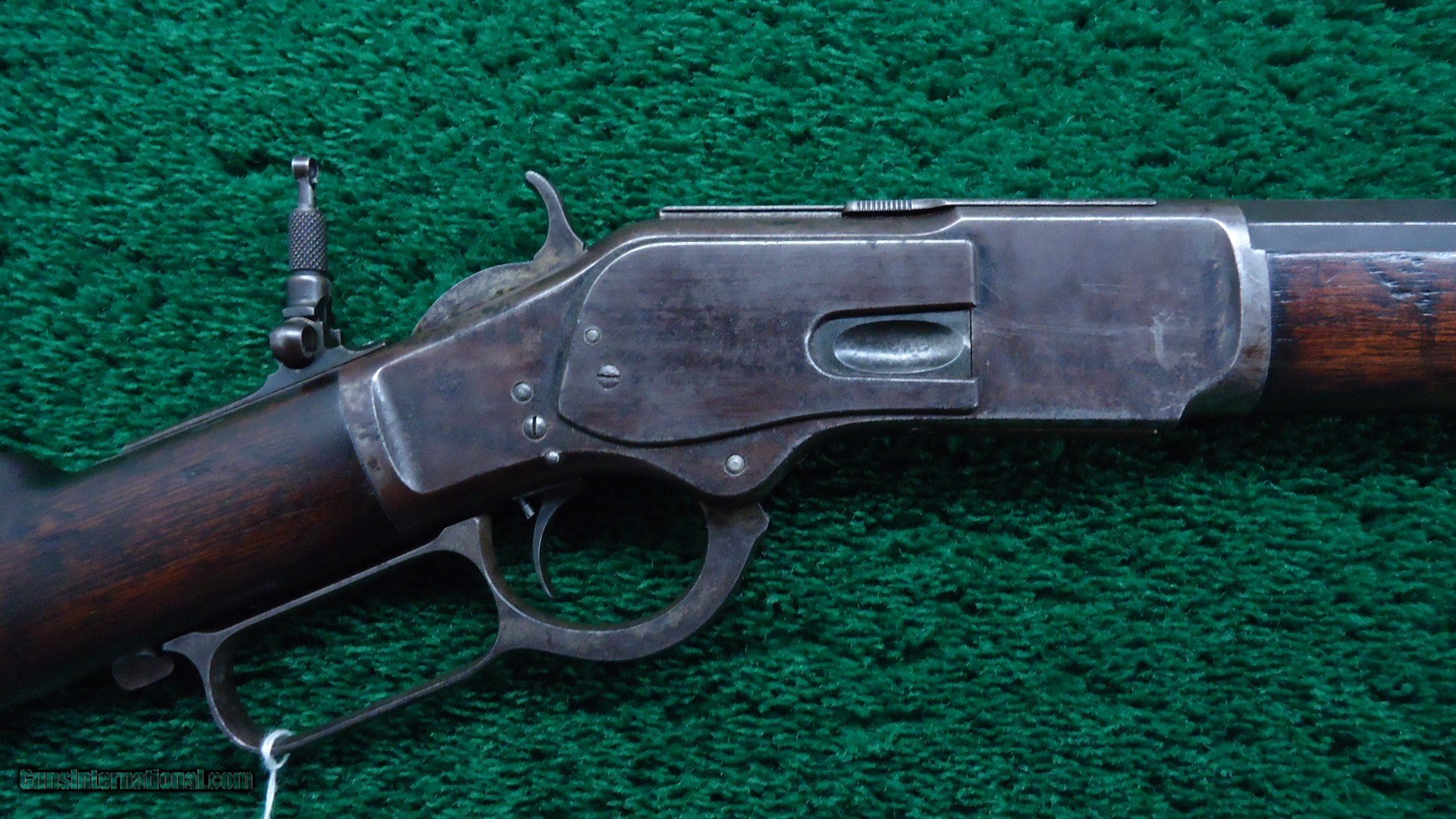 WINCHESTER 1873 2ND MODEL RIFLE WITH SCARCE EXTRA HEAVY WEIGHT 28 INCH ...