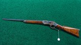 CASE COLORED SECOND MODEL WINCHESTER MODEL 1873 RIFLE IN CALIBER 44 - 20 of 21