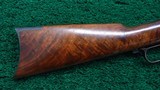 VERY FINE CASE COLORED WINCHESTER MODEL 1873 RIFLE IN CALIBER 38 WCF - 21 of 23
