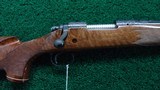 F-GRADE REMINGTON MODEL 700 BOLT ACTION RIFLE IN RARE CALIBER 17 REMINGTON - 1 of 23