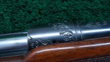 FACTORY ENGRAVED REMINGTON MODEL 721D BOLT ACTION RIFLE IN CALIBER 270 - 16 of 23