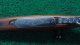 FACTORY ENGRAVED REMINGTON MODEL 721D BOLT ACTION RIFLE IN CALIBER 270 - 10 of 23