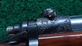 FACTORY ENGRAVED REMINGTON MODEL 721D BOLT ACTION RIFLE IN CALIBER 270 - 15 of 23