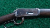 ANTIQUE WINCHESTER MODEL 1894 EARLY 2ND MODEL RIFLE IN CALIBER 30-30 - 1 of 15