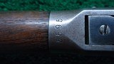 ANTIQUE WINCHESTER MODEL 1894 EARLY 2ND MODEL RIFLE IN CALIBER 30-30 - 11 of 15