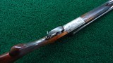 A VERY FINE BELGIUM MADE 12 GAUGE SIDE BY SIDE SHOTGUN BY DUMOULIN BROTHERS - 3 of 24