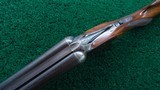 A VERY FINE BELGIUM MADE 12 GAUGE SIDE BY SIDE SHOTGUN BY DUMOULIN BROTHERS - 4 of 24