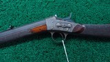 VERY RARE REMINGTON DELUXE MODEL 4 SINGLE SHOT RIFLE IN CALIBER 32 CF - 2 of 20