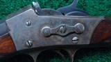 VERY RARE REMINGTON DELUXE MODEL 4 SINGLE SHOT RIFLE IN CALIBER 32 CF - 8 of 20