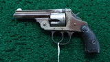 ANTIQUE IVER JOHNSON DOUBLE ACTION 32 CALIBER REVOLVER - 2 of 11