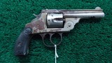 ANTIQUE IVER JOHNSON DOUBLE ACTION 32 CALIBER REVOLVER - 1 of 11