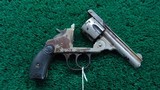 ANTIQUE IVER JOHNSON DOUBLE ACTION 32 CALIBER REVOLVER - 4 of 11