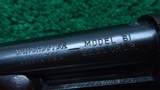 WINCHESTER MODEL 61 PUMP ACTION 22 CALIBER RIFLE - 6 of 18