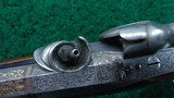 BEAUTIFULLY DONE GERMAN SMALL CALIBER PERCUSSION TARGET PISTOL - 17 of 18