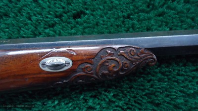 BEAUTIFULLY DONE GERMAN SMALL CALIBER PERCUSSION TARGET PISTOL - Image 8 of 18